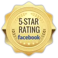 5 star rating facebook badge