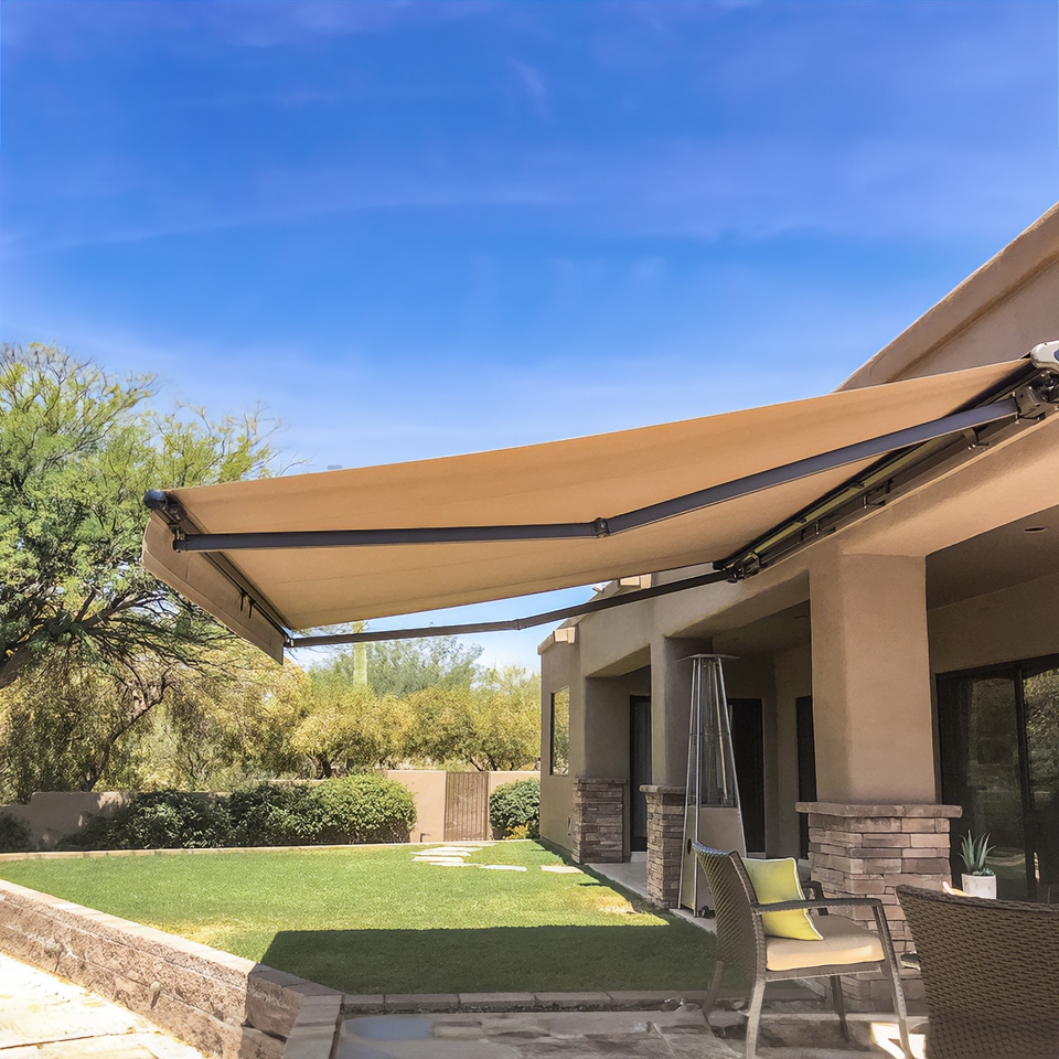 product sw sun control patio awnings a house with a large roof