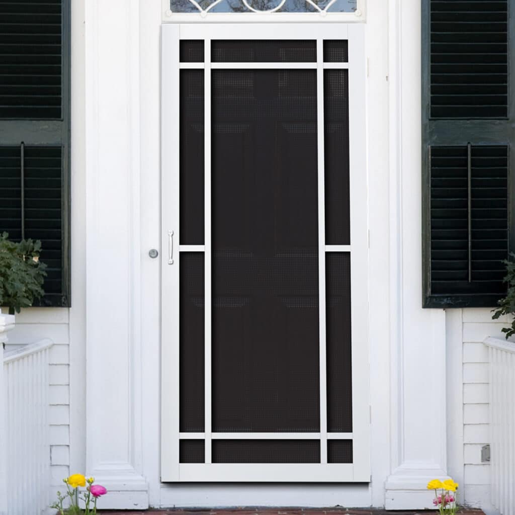 product titan security a door with a window